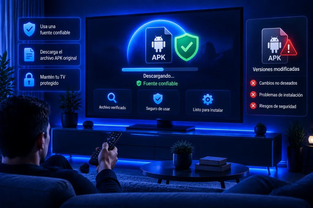 TV Xuper TV APK descargado desde una fuente confiable para una instalación segura en Android